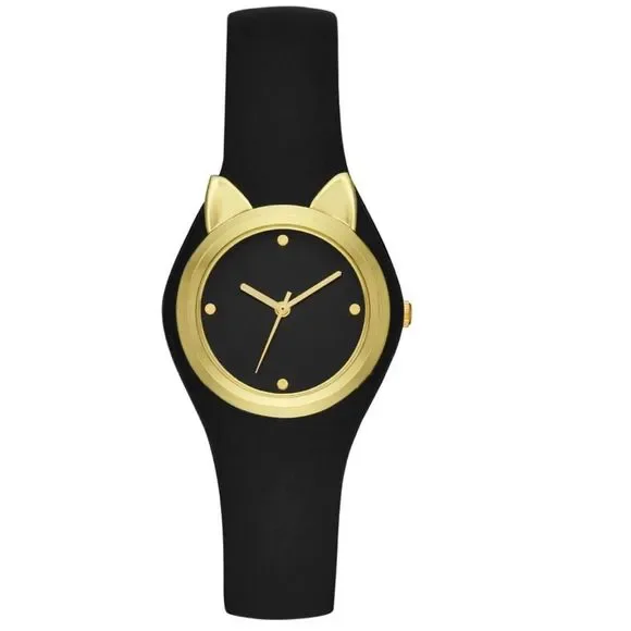 Xhilaration Accessories Newxhilaration Black Gold Cat Ear